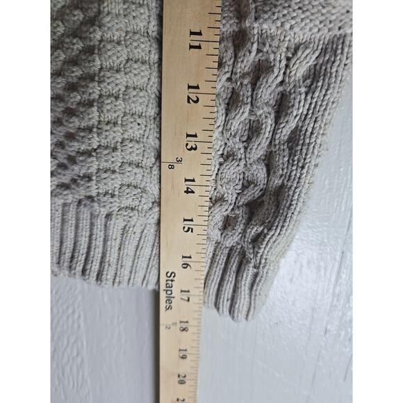 Cat & Jack Cable Knit Pullover Sweater Boys 5T Winter Fall Cozy Warm Holiday - Picture 5 of 6